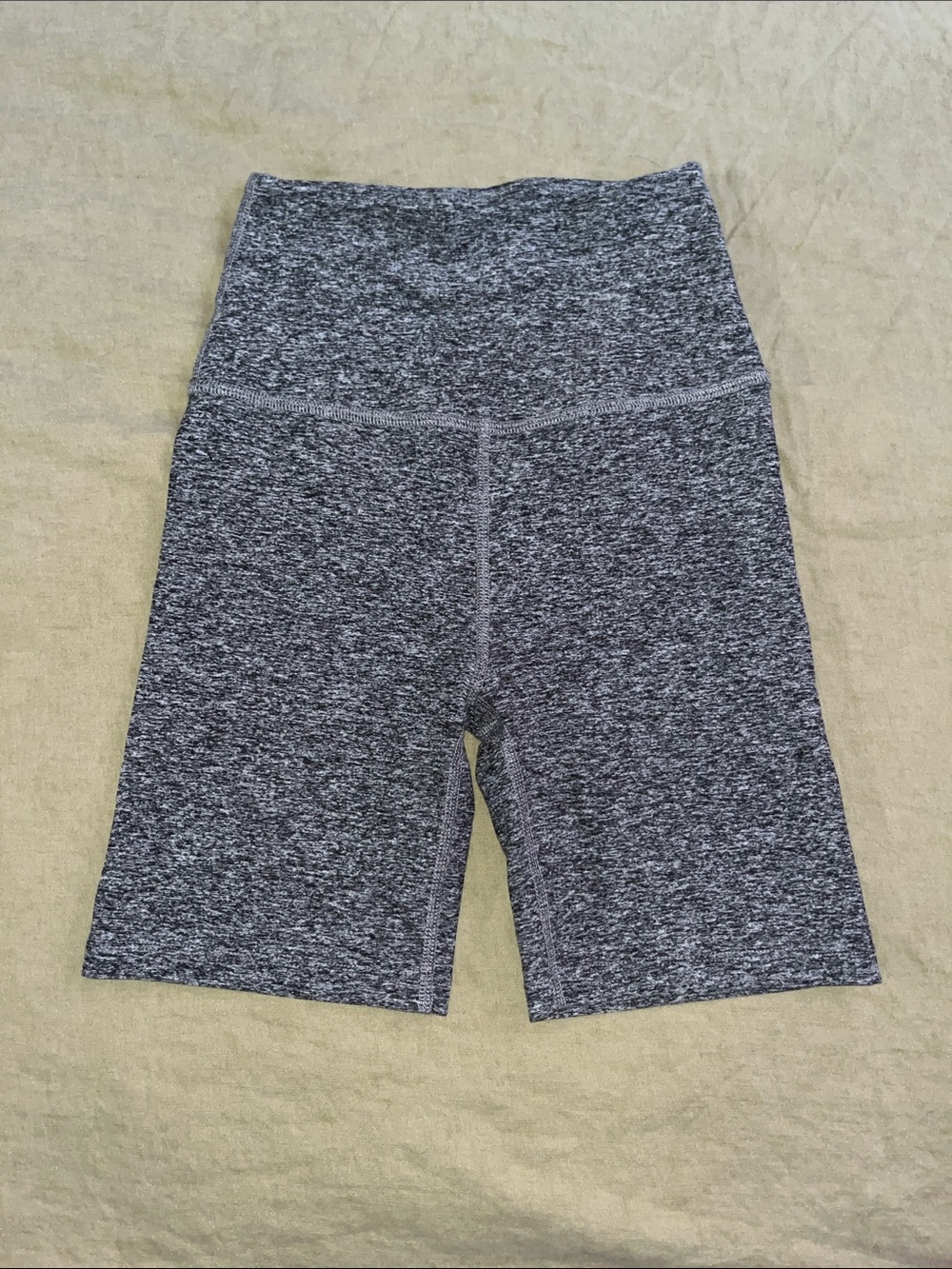 Grey beyond yoga biker shorts